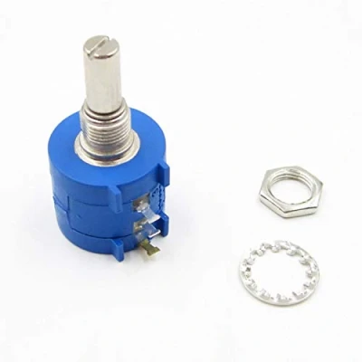 Afbeelding van POWERTOOL Potentiometer Pot 3590S 2 102L 1K Ohm Roterende Wirewound Multiturn Verstelbare Weerstand Lineaire Lin Liner Taper(Pack van 1)