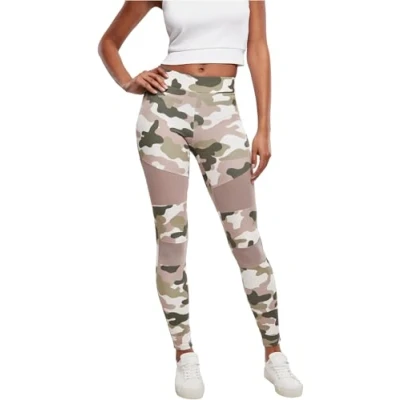 Afbeelding van Urban Classics TECH Legging, Dames, Maat: 5XL, Duskrose camo