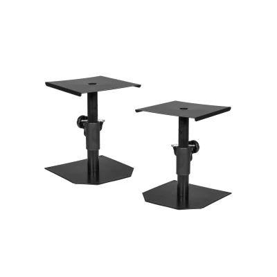 Afbeelding van Omnitronic MOTI 1 Studio monitor statief universeel set van 2 Monitorstatieven uitschuifbaar 20 30 cm maximale belasting elk kg