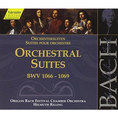 Afbeelding van Oregon Bach Festival Chamber Orchestra, Helmuth Rilling J.S. Bach: Orchestral Suites (Bwv 1066 1069) (2 CD)