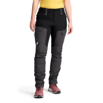 Afbeelding van RevolutionRace RVRC GP Pants Dames, Duurzame broeken voor hiking en andere outdooractiviteiten, Jet Black, S