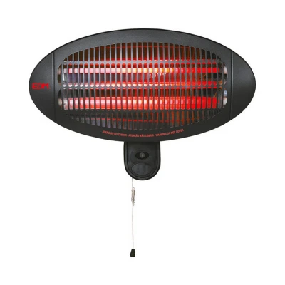 Afbeelding van Kwarts Kachel EDM 07090 Zwart 2000 W