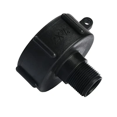 Afbeelding van IBC Tank Adapter Plastic Slang Tap Connector S60X6 Grof Schroefdraad Cap tot 3/4 &quot;Water Butt voor Ton Valve