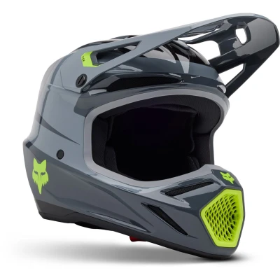 Afbeelding van FOX V3 Divider MIPS Motorcross Helm, grijs, afmeting XL voor man