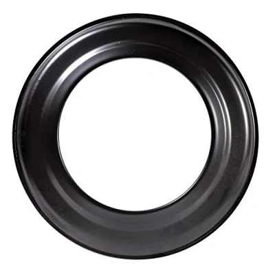 Afbeelding van FIREFIX R150/R kachelpijprozet voor 2 mm dikke kachelpijpen/rookbuizen met een diameter van 150 mm, kachels en haarden, Senotherm, zwart, stijf, staal