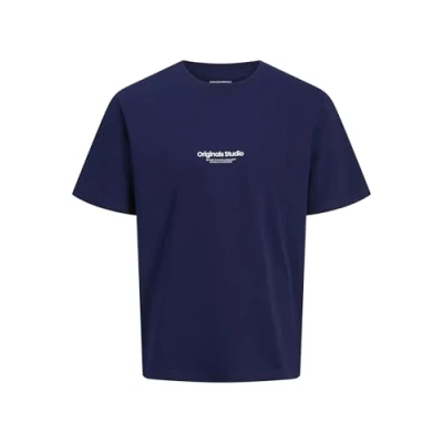 Afbeelding van JACK &amp; JONES JUNIOR t shirt donkerblauw