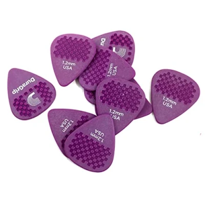 Afbeelding van D&#039;Addario 7DPR6 10 Duragrip plectrum Heavy 1,20 mm Pack