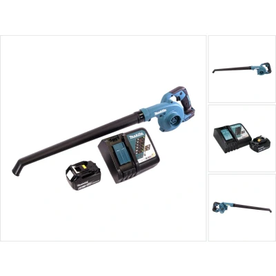Afbeelding van Makita DUB 186 RG1 accubladblazer Bladblazer 18 V + 1x oplaadbare accu 6.0 Ah lader