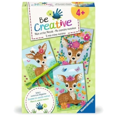 Afbeelding van Ravensburger BeCreative knutselpakket DIY mozaïek Mijn Bambi