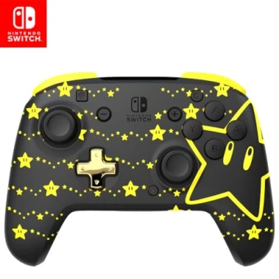 Afbeelding van PDP Wireless Rematch Controller Mario Super Stars Glow in the Dark