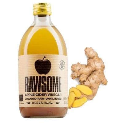 Afbeelding van Rawsome Appelazijn Kurkuma &amp; Gember Bio 500ml