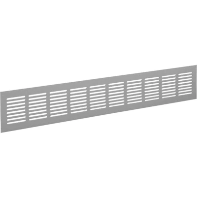 Afbeelding van Nedco plintrooster alum. 800 x 100 mm wit