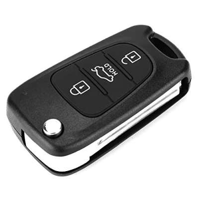 Afbeelding van Vobor 3 Knop Sleutel Afstandsbediening Case Fob Knoppen Remote Flip Auto Key