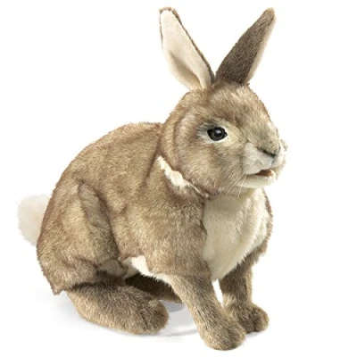 Afbeelding van Folkmanis 2891 Cottontail Rabbit Hand Puppet