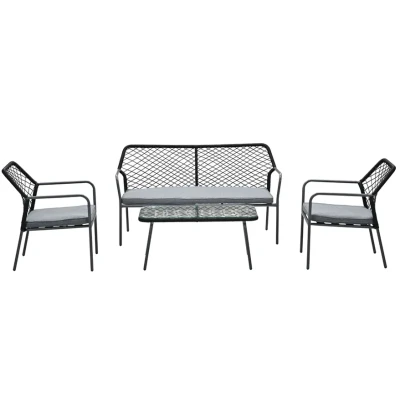 Afbeelding van Turin lounge set 4 delig I Garden Impressions