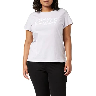 Afbeelding van Levi&#039;s The Perfect Tee T shirt Vrouwen, Geo Batwing Fill Misty Lilac, XS