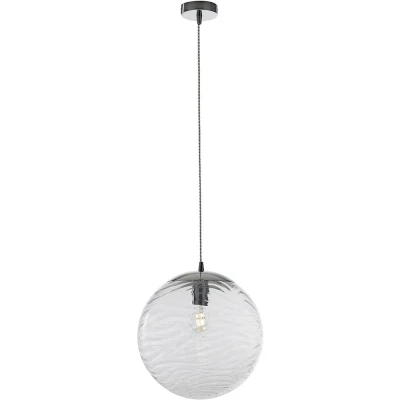 Afbeelding van ECO Light NEREIDE I G S1 TR Hanglamp E27 60 W Helder, Chroom