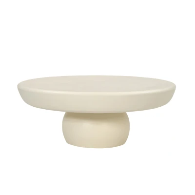 Afbeelding van Livingfurn Dune salontafel 80 cm beige Hout