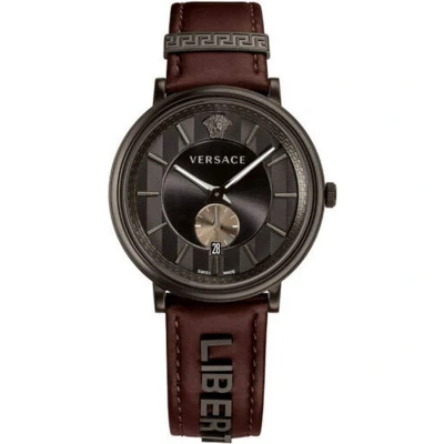Afbeelding van Versace VBQ040017 Polshorloge Heren Kwarts V Circle