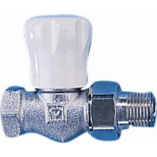 Afbeelding van Herz Radiatorafsluiter GP 1/2&quot; Recht