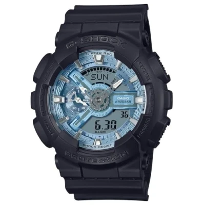 Afbeelding van Casio GA 110CD 1A2ER Youth horloge inStock Zwart