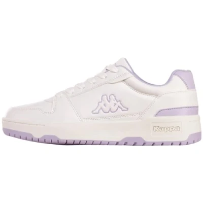 Afbeelding van Kappa Trainingsschoen, Dames, Maat: 39, White/lilac Textiel/ synthetisch