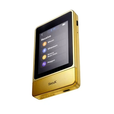 Afbeelding van SecuX Neo Series NeoGold hardware wallet Bluetooth Mobile only Android &amp; iPhone