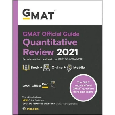 Afbeelding van GMAT Official Guide Quantitative Review 2021: Book + Online Question Bank