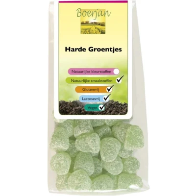 Afbeelding van Boerjan Harde Groentjes 150GR