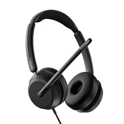 Afbeelding van EPOS IMPACT 860 Hoogefficiënte Dubbelzijdige Headset voor Verhoogde Productiviteit in Open Kantoren, Superieure Geluidskwaliteit, USB C Connectiviteit