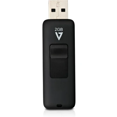 Afbeelding van USB stick V7 VF22GAR 3E Zwart 2 GB