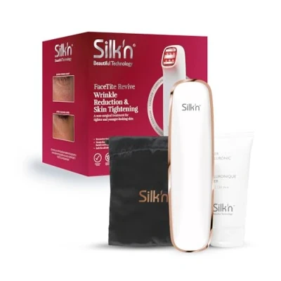 Afbeelding van Silk&#039;n Skincare gezichtsverzorging apparaat FaceTite Revive Microdermabrasie Rimpelvermindering &amp; huidverstrakking Wit