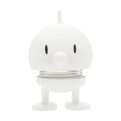 Afbeelding van Hoptimist Soft Bumble 4,5 x 5,8 7,6 cm S White