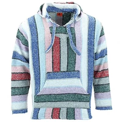 Afbeelding van LOUDelephant Gerecycleerde Mexicaanse Baja Jerga Hoody True Sizing M 4XL, Pastel, XXL