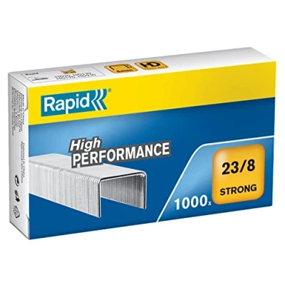 Afbeelding van Rapid Nietjes (23/8 mm, sterk, verzinkt) 1000 stuks