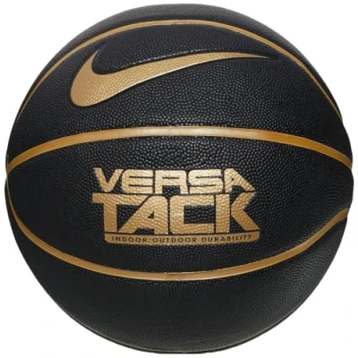 Afbeelding van Nike Unisex Volwassen Versa TACK 8P Basketbal, zwart/metallic goud/zwart/metallic goud, 7