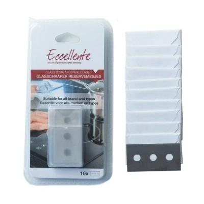 Afbeelding van Eccellente Glasschraper Reservemesjes Koffiemachine 10 stuks