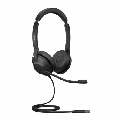 Afbeelding van Hoofdtelefoon met microfoon Jabra Evolve2 30 SE Zwart