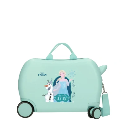 Afbeelding van Disney Frozen ABS kinderkoffer rol zit
