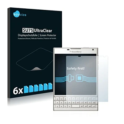 Afbeelding van Savvies (6 Stuks) Schermbeschermer voor BlackBerry Passport Screen Protector Ultra Transparant