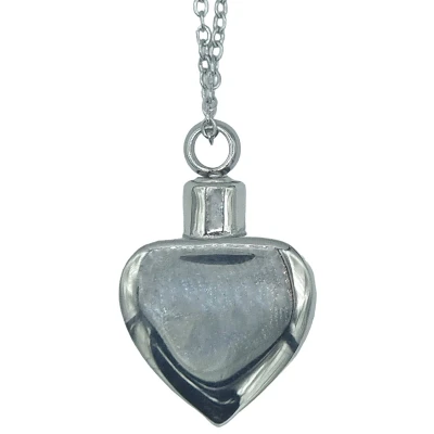 Afbeelding van Ashanger Hart met Tekst &quot;Always In My Heart&quot; Chirurgisch Staal Inclusief Edelstalen Ketting (48 cm)
