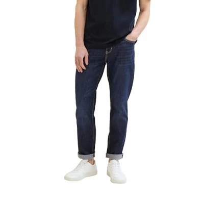 Afbeelding van TOM Tailor Slim fit jeans, Heren, Maat: 30x34, Used dark stone blue denim