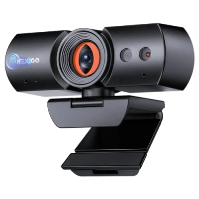 Afbeelding van NexiGo HelloCam Pro, Webcam met Windows Hello, 1080P 60FPS Autofocus, Echte Privacy, Automatische Elektronische Sluiter, Computer Camera, Microfoon, Gezichtsverfraaiing