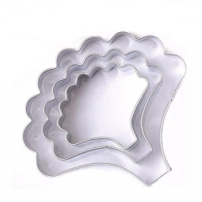 Afbeelding van VALINK 3 stuk/partij anjers Bloemvorm RVS Cookie Cutter, Cake Biscuit Bakvorm Fondant Decorating Tools, Flower Petal Sugar Paste Mould, Bakeware Supplies