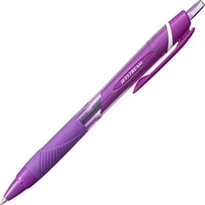 Afbeelding van Liquid ink ballpoint pen Uni Ball Rollerball Jestsream SXN 150C 07 Paars 10 Stuks