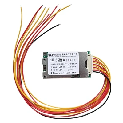 Afbeelding van Beschermingsbord 10S 36V 30A Li ioncel 18650 Batterijbescherming BMS bord met balansfunctie