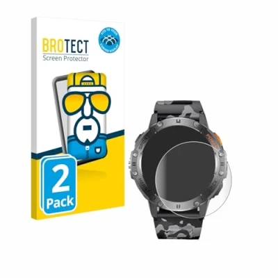 Afbeelding van BROTECT Volledig scherm bescherming, Smartwatch beschermfolie, Transparant