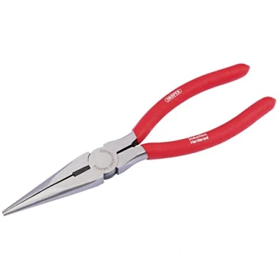 Afbeelding van Draper Redline lange neus tang Heavy Duty met PVC gedimde handgrepen 200 mm naaldneus 68238
