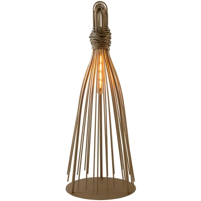Afbeelding van Searchlight Caraffe Tafellamp 78 Cm Champagne