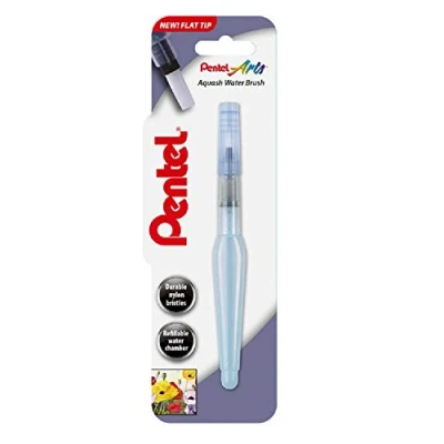 Afbeelding van Aquash XFRH MHBR Pentel Arts waterborstel platte punt (elk)